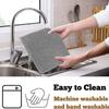 38 X 50cm Anti Slip Absorbent Dish Drying Mat Kitchen Sink Drainer Placemats