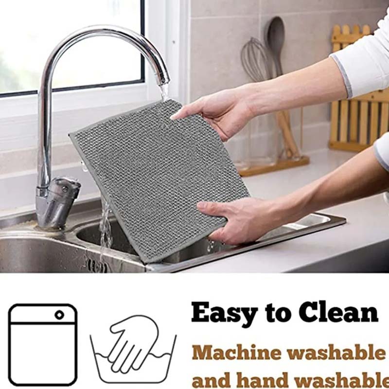 38 X 50cm Anti Slip Absorbent Dish Drying Mat Kitchen Sink Drainer Placemats