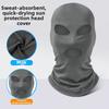 Fashion Quick Dry Balaclava Face Mask Ice Silk Sun Protection Full Face Mask Breathable Motorcycle Mask Summer
