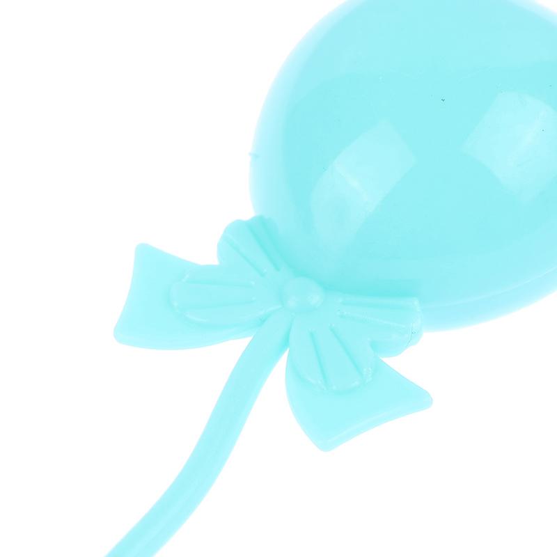 3 szt. Kolorowe miniaturowe balony do domku dla lalek w skali 1/12, kolorowa dekoracja domku dla lalek