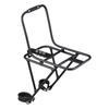 Durable Front Bike Rack Sturdy Aluminum Alloy Easy Installation Cargo Equipment for Bicycle Commuting and Touring