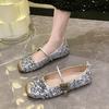 Chic Sequin Mary Jane Flats - Spring/Summer 2024
