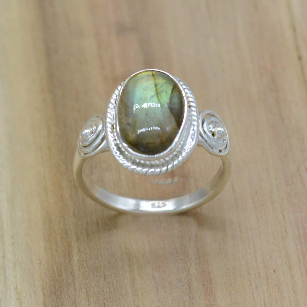 Pierścionek z kamieniem tygrysie oko, Srebro 925, Ręcznie robiony prezent dla niej, Wyjątkowy prezent na Dzień Matki dla mamy