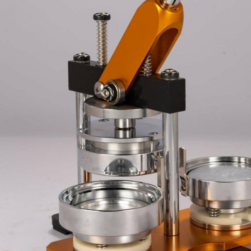 Button Maker Machine Manual Badge Press DIY for Workshops