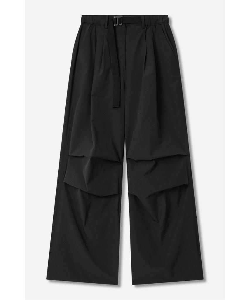 Jaa [Jaah] Women'S Belted Parachute Pants_Black