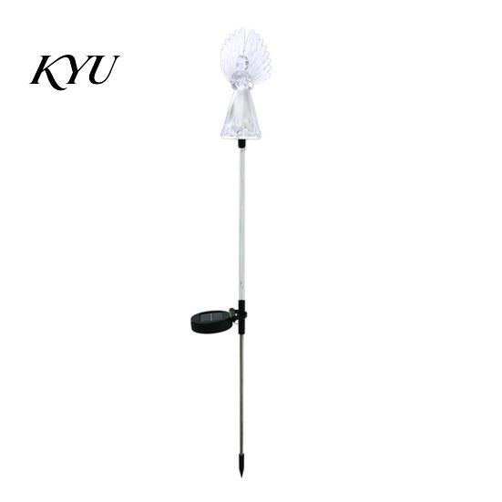 Outdoor Lighting for Lawn Solar Angel Garden Light, LED Yard Stake Waterproof Lights Graveside Memorial Decorative Lamp Cemetery Graveyard Patio