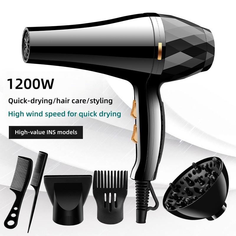 New High Wind Power Hair Dryer With Hot And Cold Constant Temperature Quick Drying Hood, Household Hair Salon Hair Dryer Tube