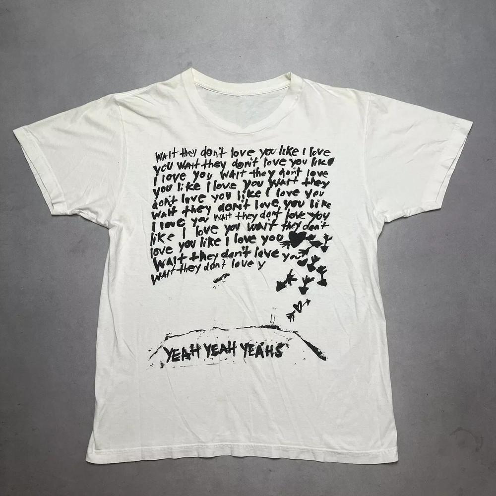 New Collection The Yeah Yeah Yeahs Tour T Shirt Full Size S-5XL Unisex T-Shirt XXXXL