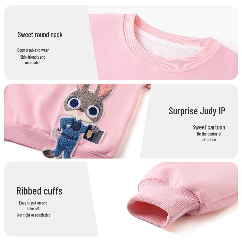 Disney Girls' Zootopia Spring Sweatshirt