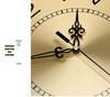European Luxury Peacock Wall Clock for Elegant Living Room Decor
