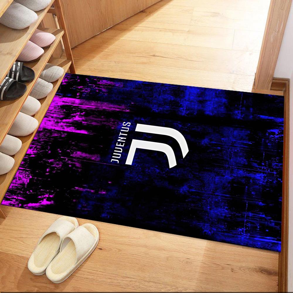 Juventus Floor Rug Office Rug Suitable For Playrooms Game Room Balcony Hallway Antislip Carpet Office Home Decor Best For Christmas