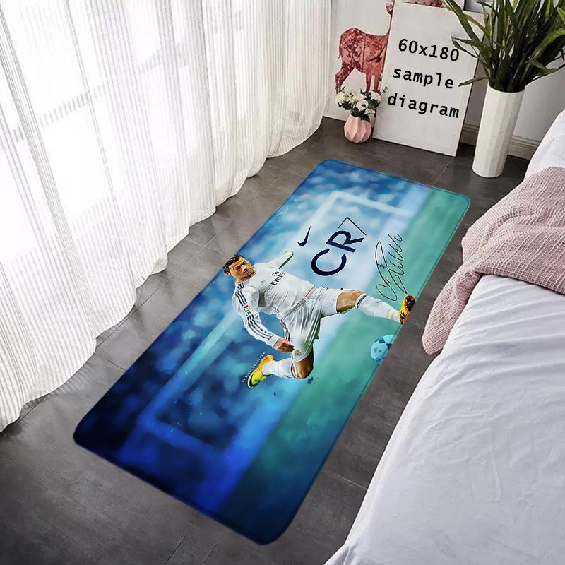 Foot Rug Welcome Floor Mat for Entryway Bathroom Mats C-CR7 Hallway Carpet Kitchen Cristiano Ronaldos Rugs Fluffy Home Decor
