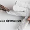 Extended Length Double-Layer Cowhide Welding Gloves: Heat-Resistant, Non-Stitch, Wear-Proof, Anti-Scald Protection