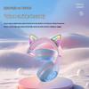 Premium Cat Ear Bluetooth Gaming Headset for Girls - Noise-Canceling, Universal Fit