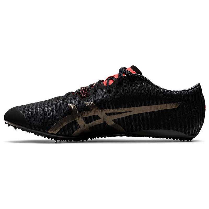 Asics Scarpe da Corsa Metasprint Basse Unisex Nero Rosso 1093A118-001