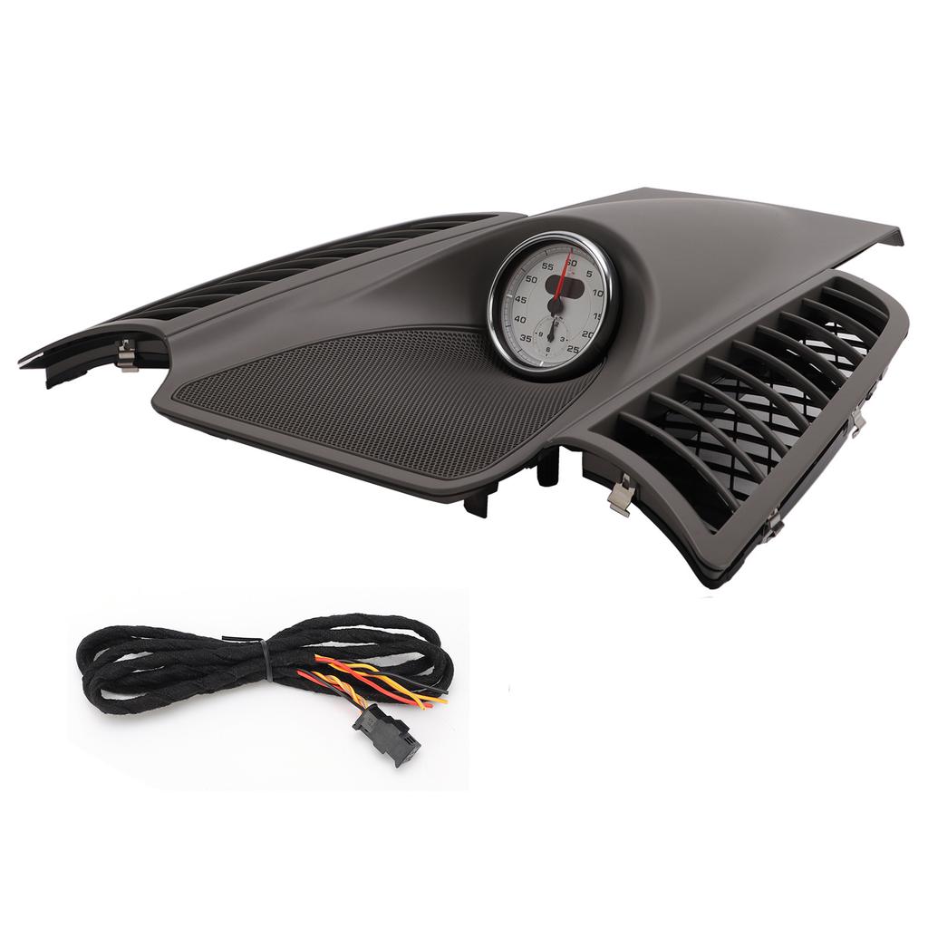Upper Center Dashboard Trim Clock Kit 958 552 189 01 4U0 Stylish Replacement for Cayenne 2011‑2017