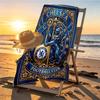 Chelsea FC Print Beach Towel Design, Soft, Lightweight. for Home Bathroom, Spa, Pool, Yoga, Surfing, Camping, Gift for Family, Friend