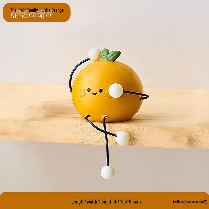 Dangle Leg Doll Ornament for Home or Children's Room Decor