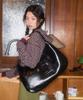 Leterie Buckle Reversible Shoulder Bag_Black