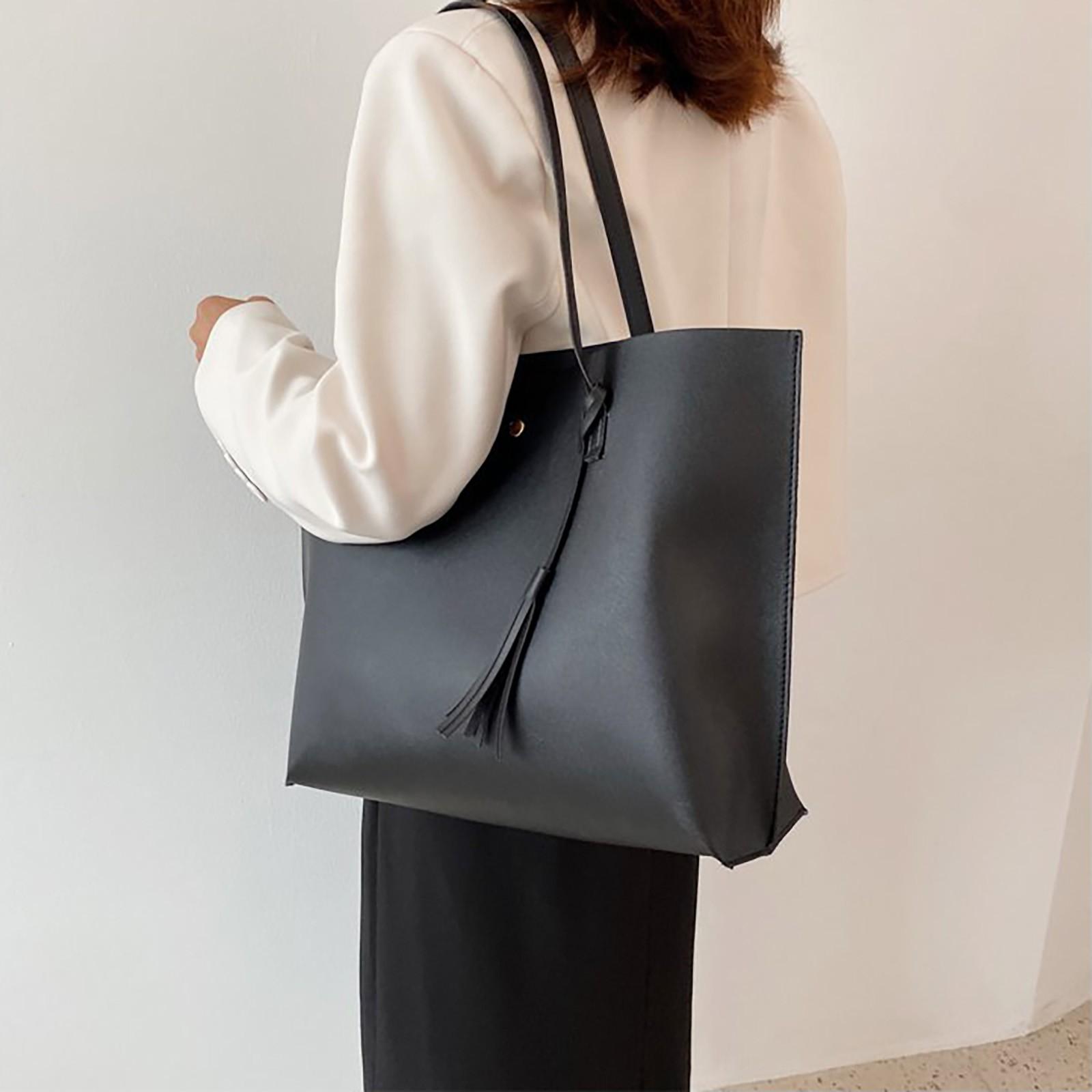 Цветная Большая Сумка-Почтальон Наплечная Сумка Сумка-Тоут Повседневная Сумка