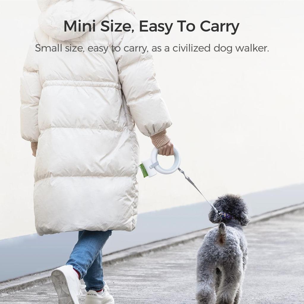 Xiaomi Moestar Pet Poop Picker met 10 zakken/rol Wegwerp hondenafvalzakken met riemclip en doos
