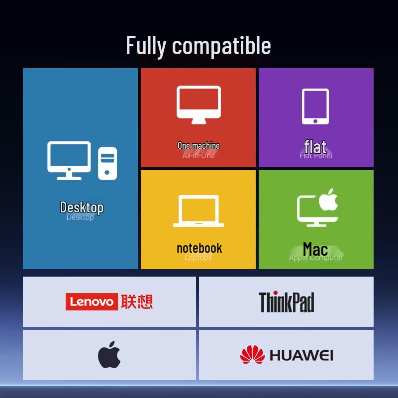 Lenovo DB95 External 8x DVD Burner with Type-C/USB2.0