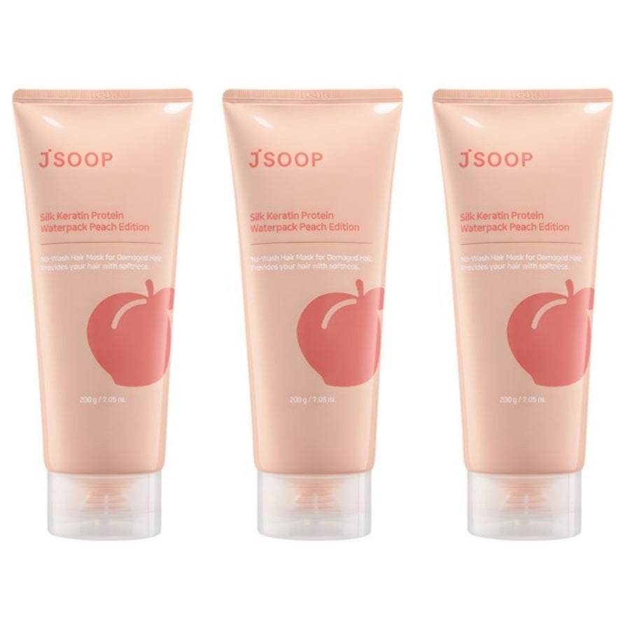 JSOOP Silk Keratin Protein Hair Waterpack Peach Edition 200g*1Pc/2Pcs/3Pcs/4Pcs