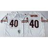 Chicago Bears Retro NFL Football Jersey Men Women Cotton Embroidered Sports Fan Apparel