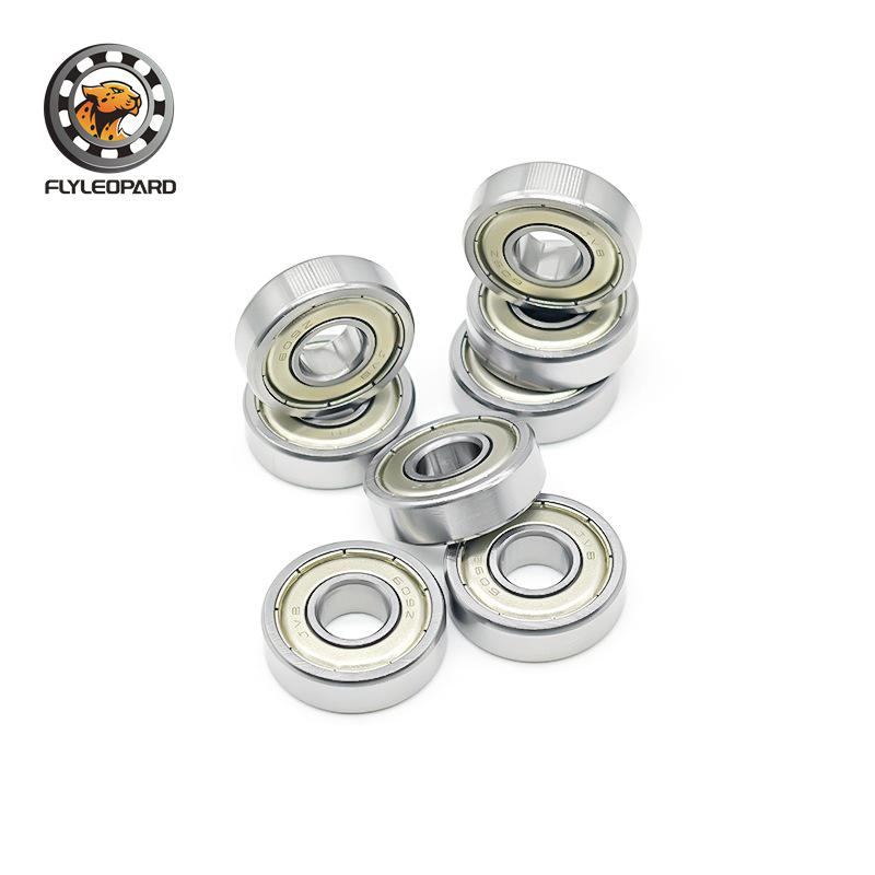 In-stock 6900 2RS Thin-walled Deep Groove Ball Bearing, 10x22x6, High-speed Motor Bearing with Blue Rubber Seal.
