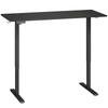 Standing Desk Memory Control Height Adjustable Desk 2 Cable Holes LED Display Sit Stand Desk Black