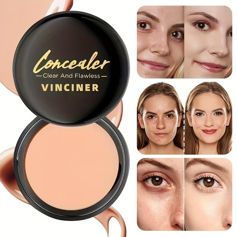 Paletă Corector QIC 3 Culori pentru Tatuaj, Imperfecțiuni, Cearcăne, Pori, Iluminează și Hidratează Pielea (15g)