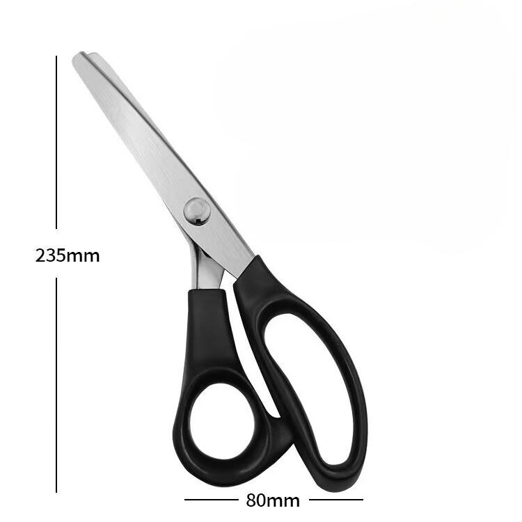 Forbici per Pizzo Affilate e Resistenti da 5 mm, Forbici a Dente di Fiore Ondulato, Forbici a Dente di Cane Triangolare, Forbici per Taglio Tessuto, Forbici per Cartamodelli