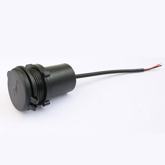 Motocyklová nabíječka s jedním USB portem Vodotěsný PC rychlonabíjecí adaptér