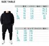 Yezai Tracksuit Sweatshirt and Plus Jogger Training Running Size L Men's Set, Hoodie, Sizes, Sportswear, Pants, Wear, Wear, Fall, Winter, Spring,