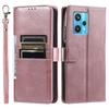 Cover for Realme 9 4G,9 Pro+,Narzo 50 Pro 5G Retro PU Leather Flip Wallet Phone Case Multi Card Slots