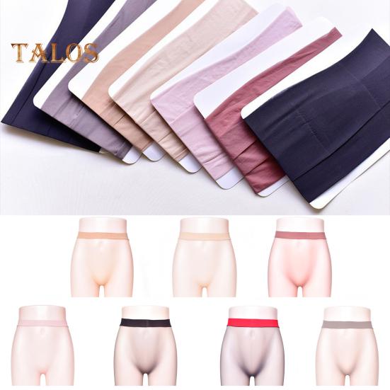 Women Stockings Sexy Ultra-thin Pantyhose Velvet Transparent Stockings Seamless Solid Color Female Tights for Daily Wear Parties
