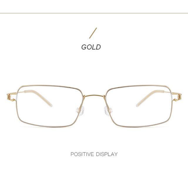 May Flower Super Light Reading Glasses Men Blue Light Eyeglasses Frame