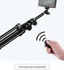 Outdoor Multi-Functional Phone Stand Tripod with Fill Light for Streaming & Photography
