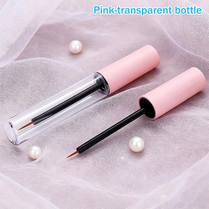 

5Ml Transparent Eyelash Glue Bottle Eyeliner Liquid Bottle Double Eyelid Eyelash Growth Liquid Empty Bottle Pink 1