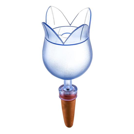Goutteur d'eau Design Fleur Tulipe Pique Auto-arrosante Système d'irrigation goutte à goutte automatique Dispositif d'arrosage Outil d'irrigation pour la maison et le jardin