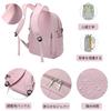 Large 14 Inch PC Back Junior High High Waterproof For Pink [FANDARE] Women's Backpack, Capacity, Pockets, Cute, 15.6 Storage, Pocket, Rucksack,