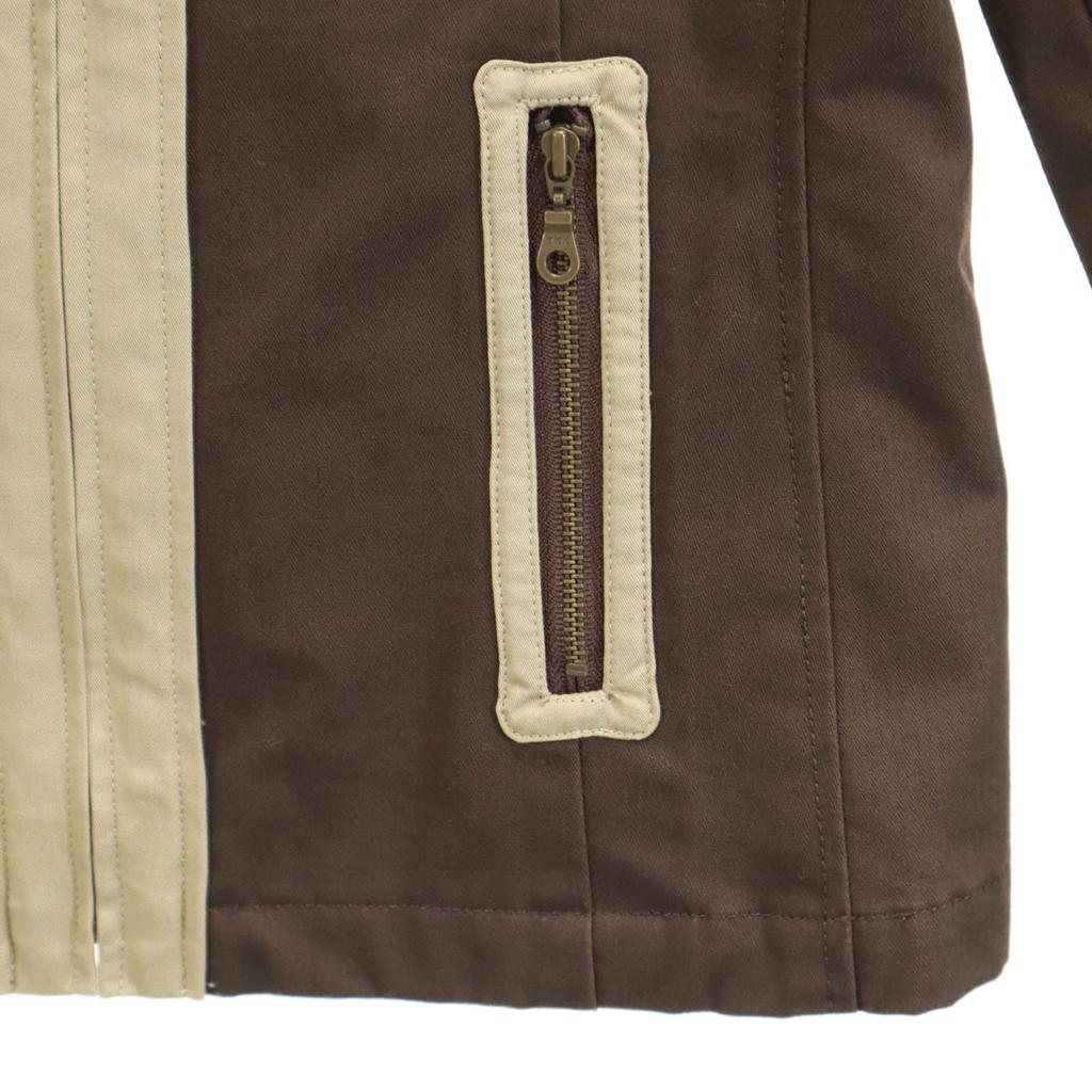 ESTNATION Made In Japan Stand Collar Jacket M Brown Women Used