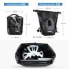 Rhinowalk Bicycle Pannier Bag, Waterproof, 20L Large Capacity, Side Bag, Cycling, Touring Bag, Easy Installation, Quick Release Hook, Reflective, Bicy