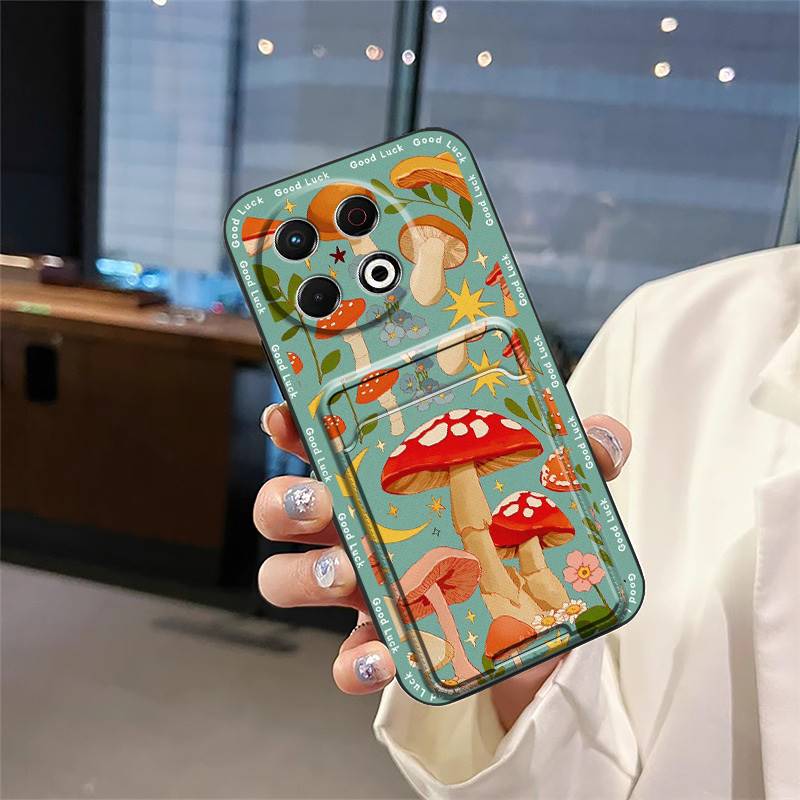 Back Cover Fashion Design Phone Case For Tecno Spark30 Pro 4G/KL7 Dirt-resistant Shockproof TPU Cartoon Graffiti Cover