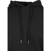 Robe à capuche - Urban Classics - Sweatshirt à capuche robe femme - Noir - Manches longues - Coton bio