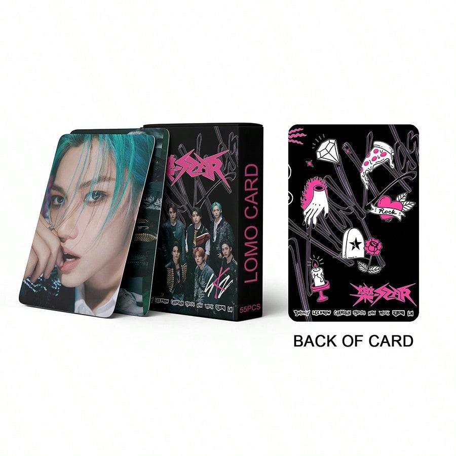 Skzoo Sheet Kpop Lomo Cards Album Small Card Photo Printing High-quality Bangchan MANIAC JAPAN ENCORE MAGIC STAR XMAS 55 Entertaining Play Safe