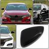 LH Driver Side Rearview Mirror Cover Cap For 2018-2022 HONDA ACCORD Gloss Black