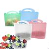 Saco Congelador 1000 1200 1500Ml Auto Selante À Prova de Vazamento Reutilizável Saco para Conservar Fresco Para Piquenique Refrigeração de Alimentos