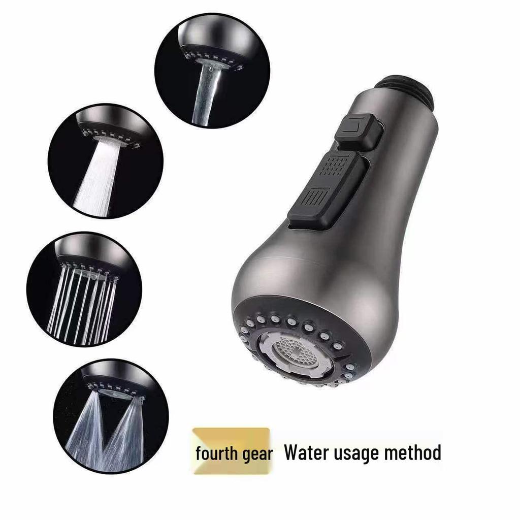 Pull-Out Kitchen Sink Faucet Spray Head - Small Shower Head Version