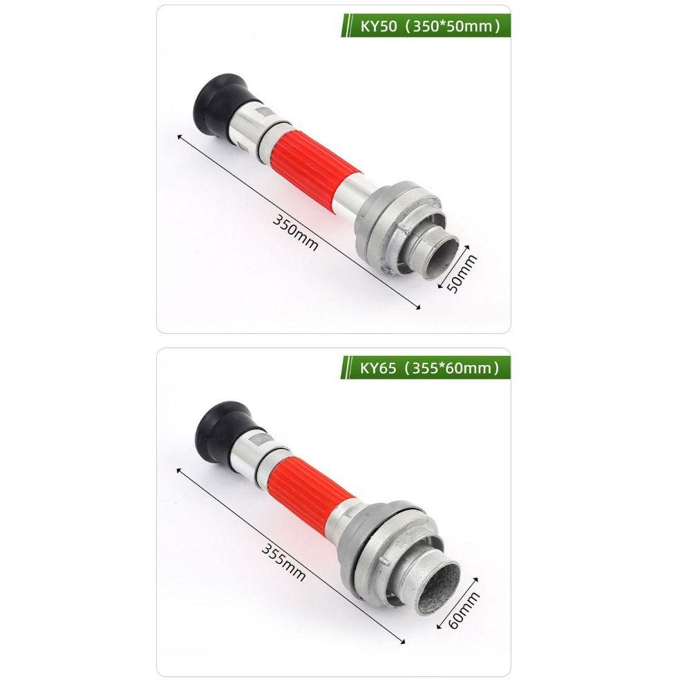 New Aluminium Spray Water Gun High Pressure Adjustable Hose Nozzle Multifunctional 2/2.5 Inch Water Gun Head Car